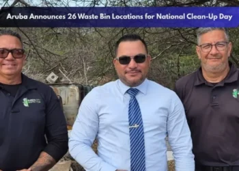 Aruba Announces 26 Waste Bin Locations for National Clean-Up Day
