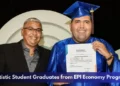 Autistic Student Graduates from EPI Economy Program