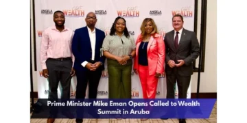 Prime Minister Mike Eman Opens Called to Wealth Summit in Aruba