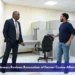 Minister Dowers Reviews Renovation of Former Casino Affairs Building