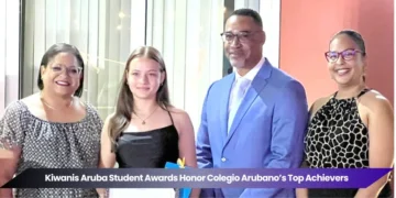 kiwanis aruba student awards honor colegio arubano’s top achievers