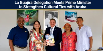 La Guajira Delegation Meets Prime Minister to Strengthen Cultural Ties with Aruba la guajira