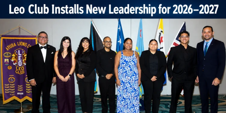 leo club installs new leadership