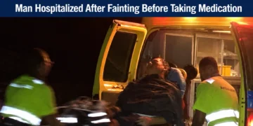 Man Hospitalized After Fainting Before Taking Medication man hospitalized