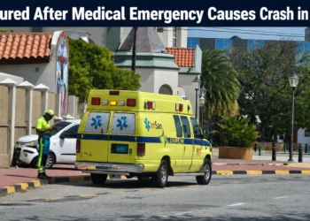 medical emergency causes crash