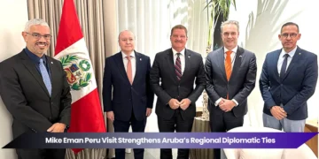 mike eman peru visit strengthens aruba’s regional diplomatic ties