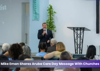 mike eman shares aruba care day message with churches
