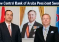 new central bank of aruba president sworn in