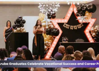 oaba aruba graduates celebrate vocational success and career progress