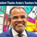 Parliament President Thanks Aruba's Teachers for Their Dedication parliament president