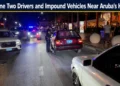 police fine two drivers