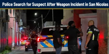 Police Search for Suspect After Weapon Incident in San Nicolas police search for suspect