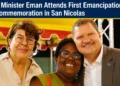 prime minister eman attends first emancipation day