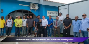 Serlimar Aruba Cleanup Teams Join National Care Day Effort serlimar aruba cleanup teams join national care day effort
