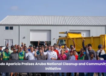 Rosendo Aparicio Praises Aruba’s National Cleanup and Community Care Initiative