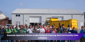 Rosendo Aparicio Praises Aruba’s National Cleanup and Community Care Initiative