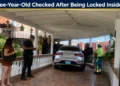 Three-Year-Old Checked After Being Locked Inside Car three year old