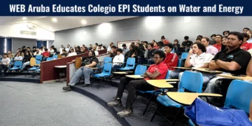 WEB Aruba Educates Colegio EPI Students on Water and Energy web aruba