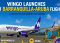 wingo launches new barranquilla aruba flight