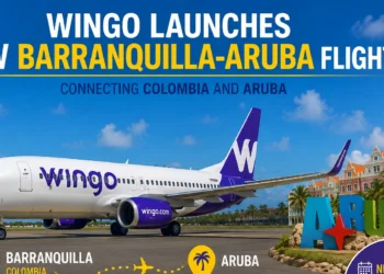 wingo launches new barranquilla aruba flight