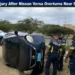 woman escapes injury