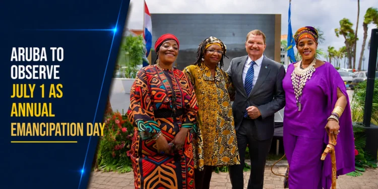 Aruba to Observe July 1 as Annual Emancipation Day