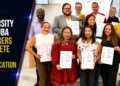 University of Aruba Lecturers Complete BKE Certification