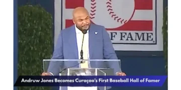 Andruw Jones Becomes Curaçao's First Baseball Hall of Famer