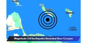 Magnitude 3.8 Earthquake Recorded Near Curaçao