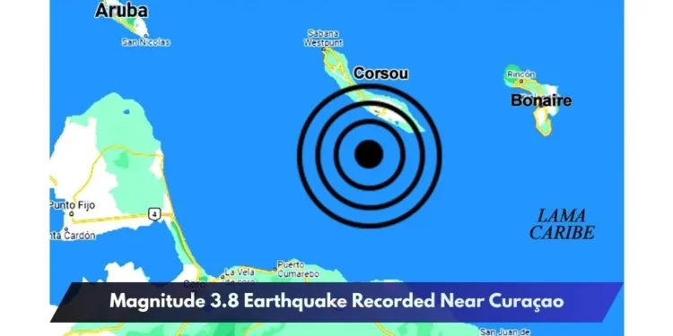 Magnitude 3.8 Earthquake Recorded Near Curaçao
