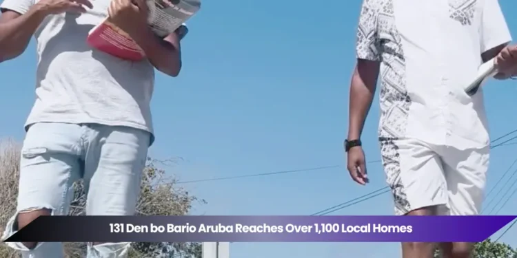 131 den bo bario aruba reaches over 1,100 local homes