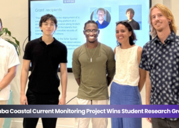 aruba coastal current monitoring project wins student research grant