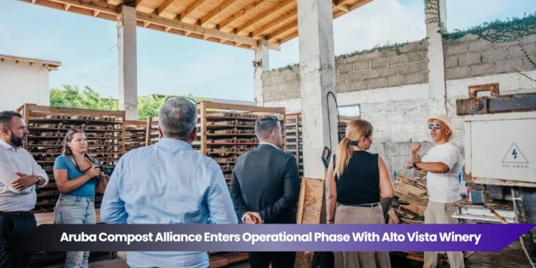 aruba compost alliance enters operational phase with alto vista winery