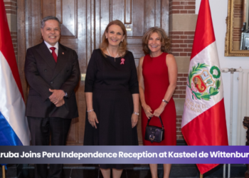 aruba joins peru independence reception at kasteel de wittenburg