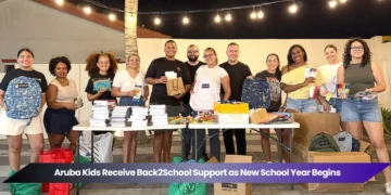 Aruba Kids Receive Back2School Support as New School Year Begins aruba kids receive back2school support as new school year begins