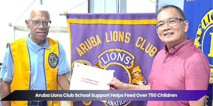 Aruba Lions Club School Support Helps Feed Over 750 Children aruba lions club school support helps provide breakfast five days a week to more than 750 children through a local foundation partnership