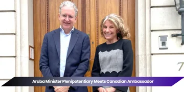 aruba minister plenipotentiary meets canadian ambassador