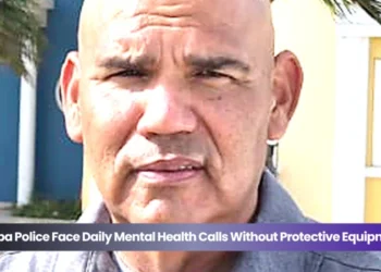 aruba police face daily mental health calls without protective equipment