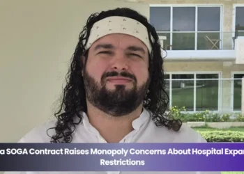 aruba soga contract raises monopoly concerns about hospital expansion restrictions