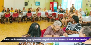 aruba senior wellbeing highlighted during minister wyatt ras club kibrahacha visit