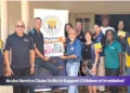 aruba service clubs unite to support children at imeldahof