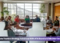 aruba tourism strategy advances with ata board and minister cicilia