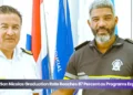 aruba police fire cooperation strengthens as police commissioner ramon arnhem and fire chief jair tromp discuss future operational and strategic collaboration