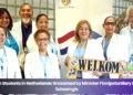 aruban students in netherlands welcomed by minister plenipotentiary mildred schwengle (1)