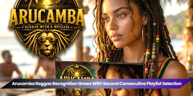 arucamba reggae recognition grows with second consecutive playlist selection
