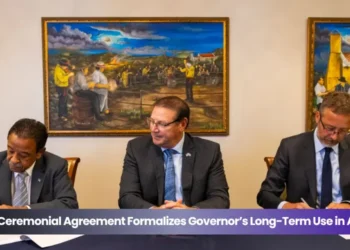cas ceremonial agreement formalizes governor’s long term use in aruba