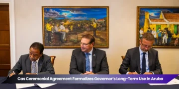 cas ceremonial agreement formalizes governor’s long term use in aruba