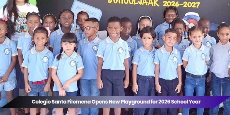 colegio santa filomena opens new playground for 2026 school year