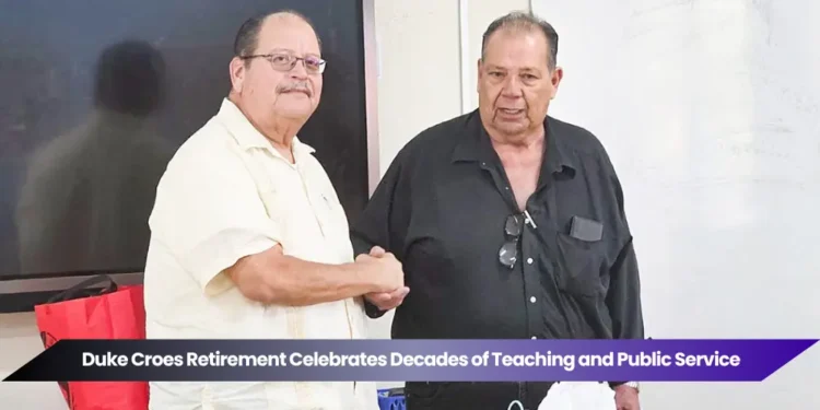 Duke Croes Retirement Celebrates Decades of Teaching and Public Service duke croes retirement celebrates decades of teaching and public service