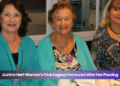 justine hart women’s club legacy honoured after her passing